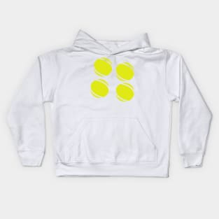 Tennis Balls Kids Hoodie